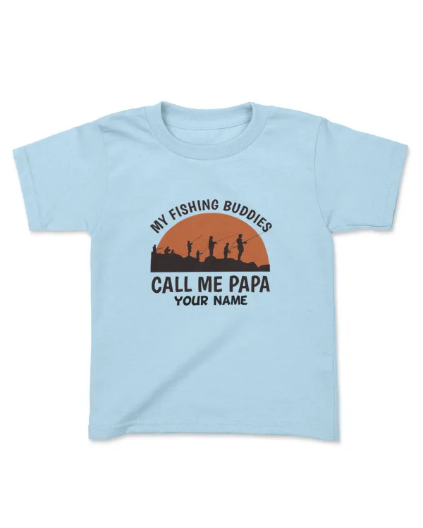 Dad & Son Fishing Buddy t-shirt Personalized Name Fath T-Shirt, Gifts For Son, Gifts Idea For Son