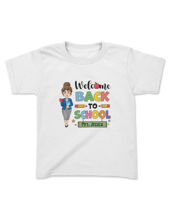 Welcome Back To School - Personalized Shirt, Gift For Back To School, Gift For Idea Back To School