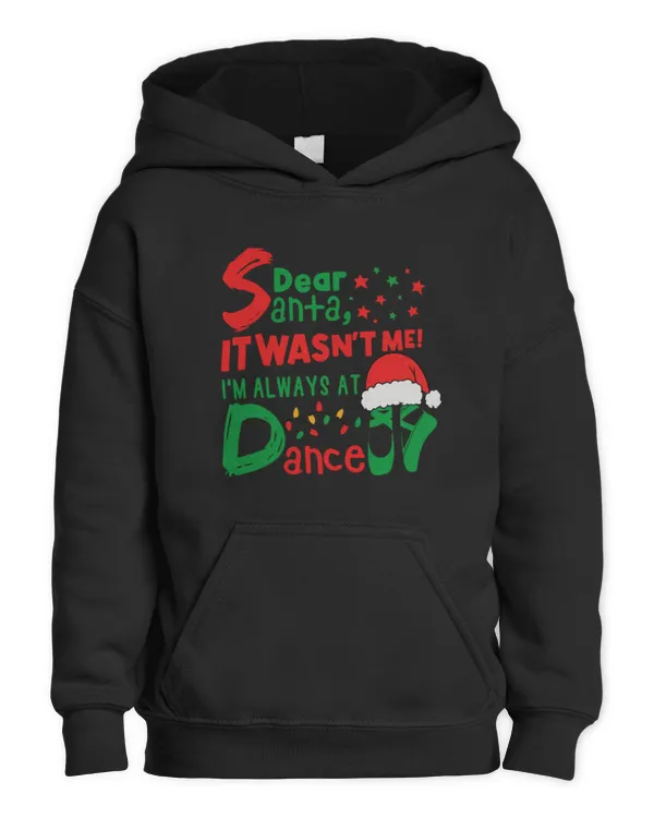 Dear Santa it Wasn't me - Kids Pullover Hoodie Kids Pullover Hoodie