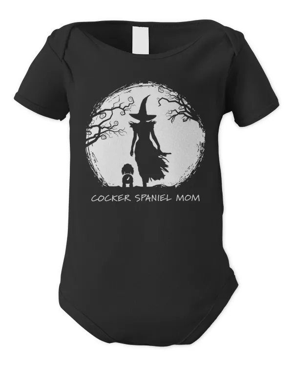 Cocker Spaniel Mom Halloween - Infant Short Sleeve Bodysuit Infant Short Sleeve Bodysuit