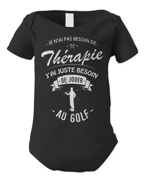 Golf Homme Joueur de Golf Cadeau Golfeur - Infant Short Sleeve Bodysuit Infant Short Sleeve Bodysuit