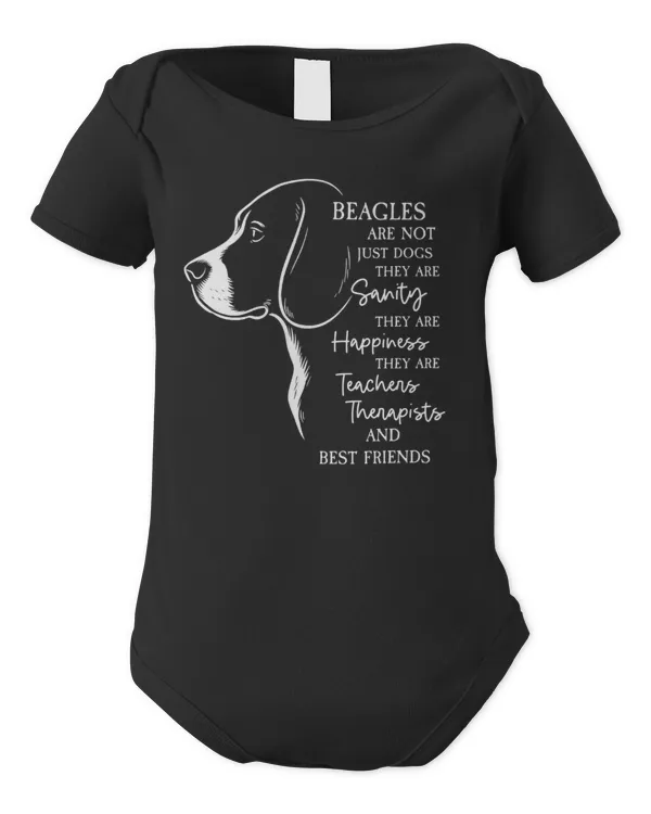 Beagles Are Not Just Dogs - Infant Short Sleeve Bodysuit Infant Short Sleeve Bodysuit