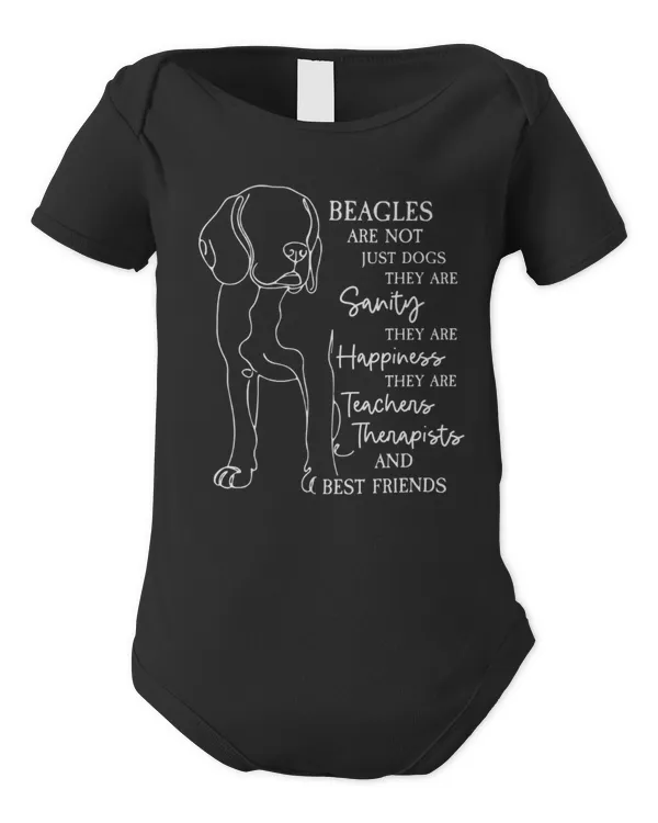Beagles Are Not Just Dogs - Infant Short Sleeve Bodysuit Infant Short Sleeve Bodysuit