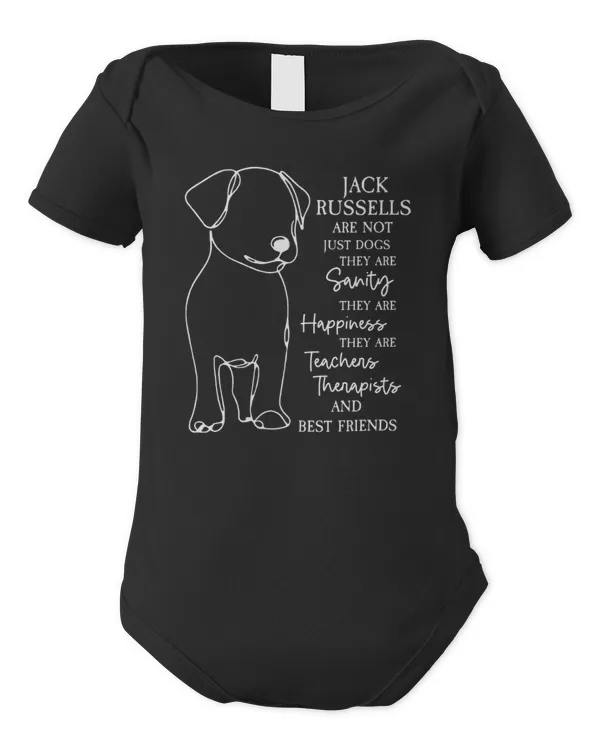 Jack Russells Are Not Just Dogs - Infant Short Sleeve Bodysuit Infant Short Sleeve Bodysuit