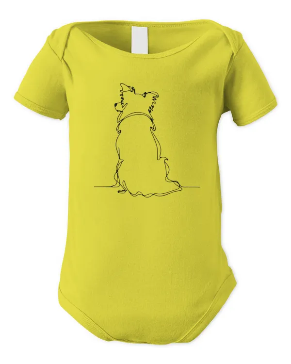 Border Collie - Infant Short Sleeve Bodysuit Infant Short Sleeve Bodysuit