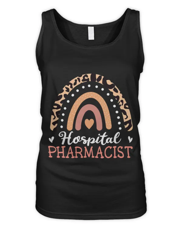 Cute Pharmacist Hospital Pharmacist Leopard Rainbow - Women's Tank Top Women's Tank Top