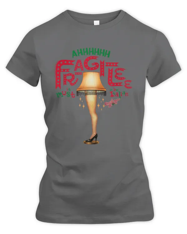 A Christmas Story Ahh Fragilee Leg Lamp Holiday - Women's Premium Slim Fit Tee Women's Premium Slim Fit Tee