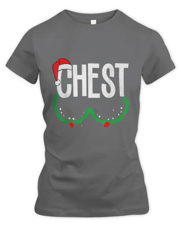 Chest Nuts Matching Chestnuts Christmas Couples Chest - Women's Premium Slim Fit Tee Women's Premium Slim Fit Tee