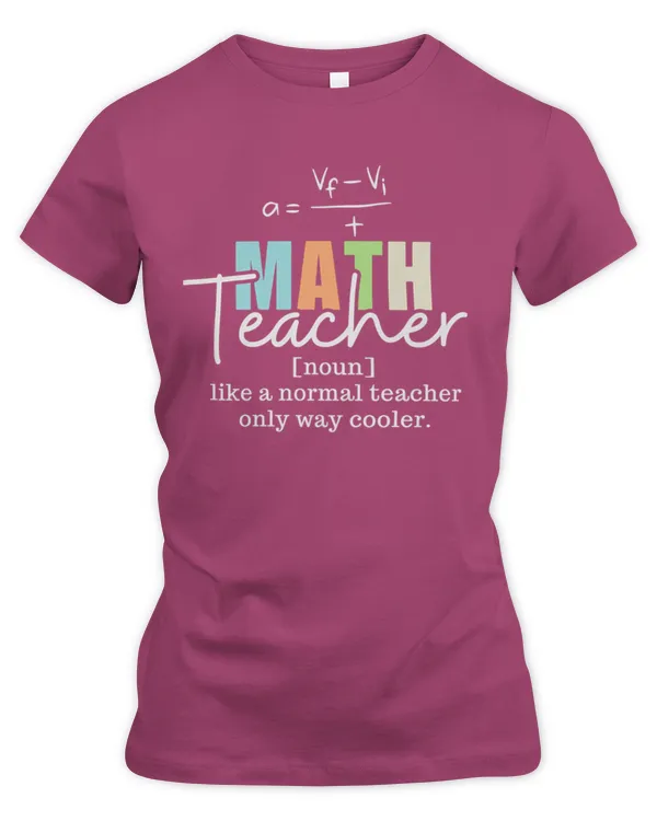 Math Teacher - Women's Premium Slim Fit Tee Women's Premium Slim Fit Tee