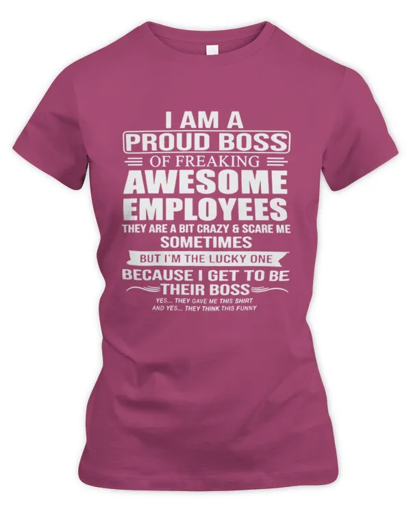 Proud boss dark - Women's Premium Slim Fit Tee Women's Premium Slim Fit Tee