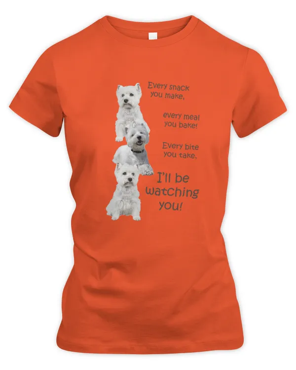 Exclusive Edition #Westie 6424010 - Women's Premium Slim Fit Tee Women's Premium Slim Fit Tee