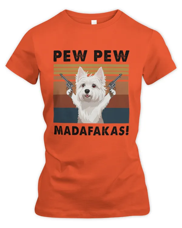 Exclusive Edition #Westie 6424002 - Women's Premium Slim Fit Tee Women's Premium Slim Fit Tee