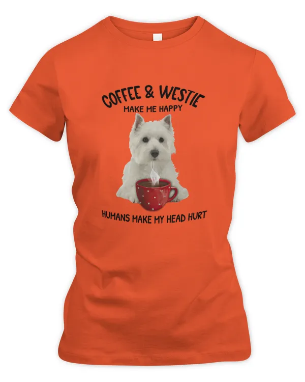 Exclusive Edition #Westie 23111708 - Women's Premium Slim Fit Tee Women's Premium Slim Fit Tee