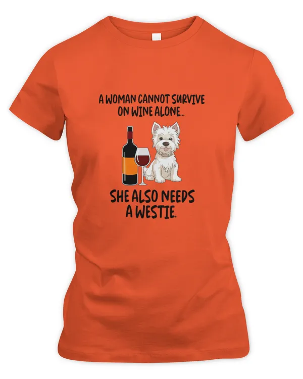 Exclusive Edition #Westie 61024 02 - Women's Premium Slim Fit Tee Women's Premium Slim Fit Tee