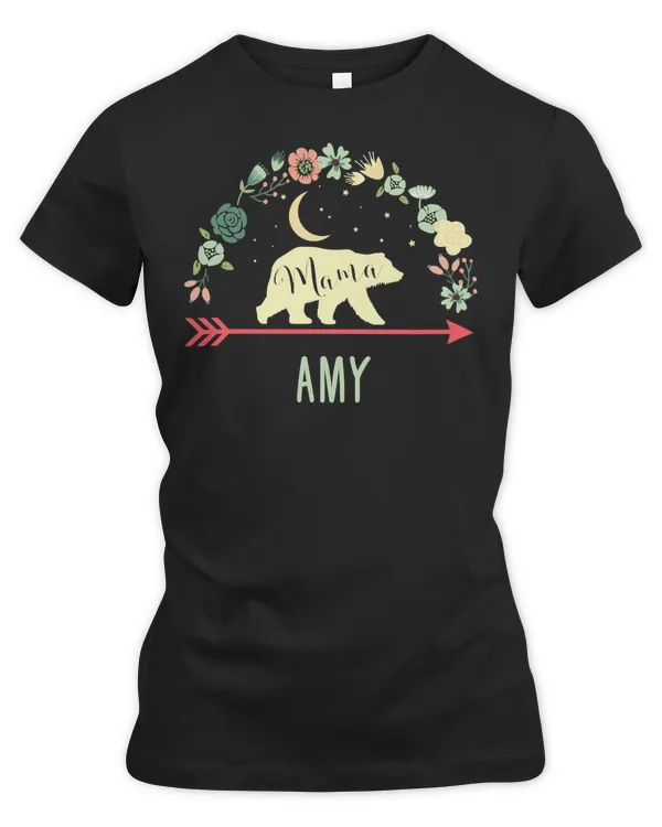 Bear Amy Mama Bear Personalized Name156 Polar panda