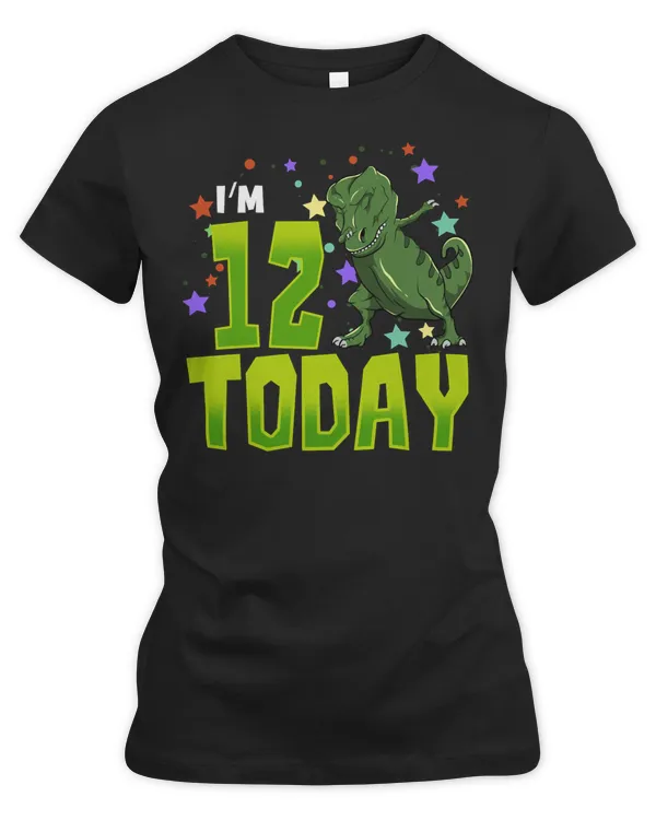 Dinosaur Dino 12th Birthday Dinosaur Boys Birthday Party TRex Dinosaur Birthday T Rex Saurus