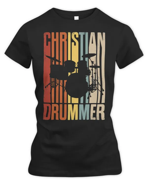 Drum Lover Christian Drummer Hobby Church Worship Drum Player graphic 204 Drummer Drumming