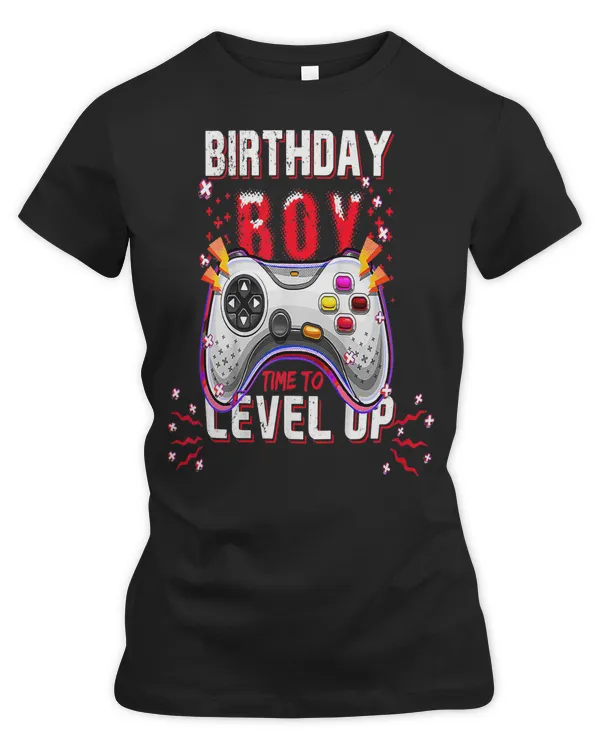 Game Gaming Birthday Boy Time to Level Up Video Game Birthday 101 Gamer Loving Game