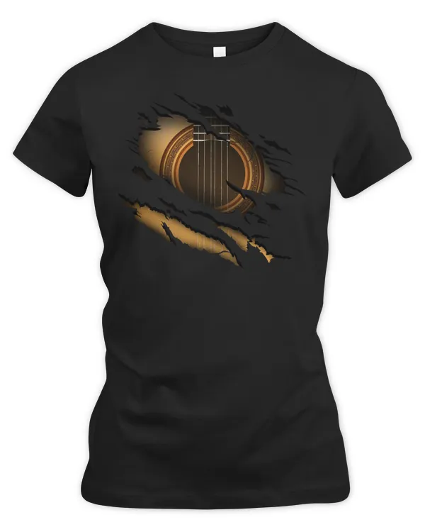 Guitar Guitarist Ripped design Guitar Heartbeat Rock Music Instrument design 99 Music Music