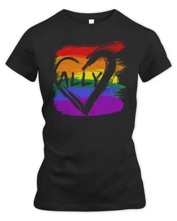 LGBT Pride Rainbow ALLY218 Gay LGBTQ