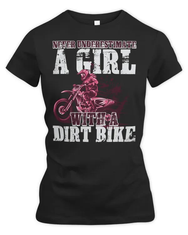 Motocross Rider Braap Girl Never Underestimate Motorcycle Lover74 Motorcyclist