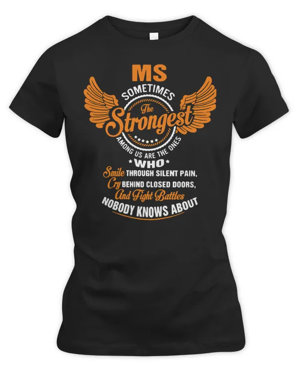 Multiple Sclerosis Awareness MS AWARENESS 56 awareness Orange Ribbon
