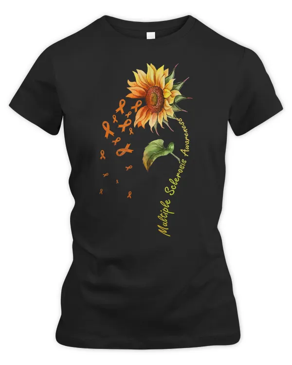 Multiple Sclerosis Awareness Sunflower MS Awareness s 54 awareness Orange Ribbon
