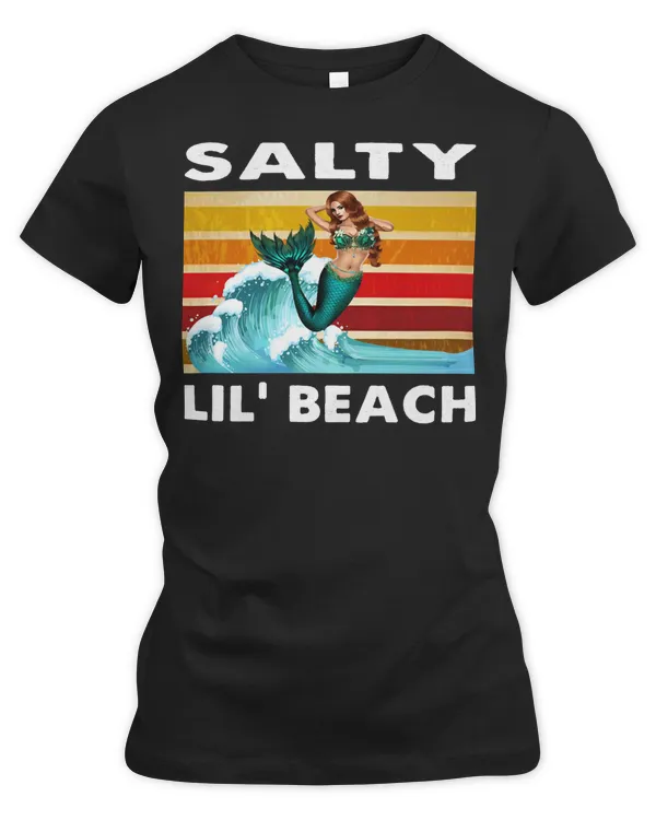 Mermaid Sea Life Copy ofSalty Lil Beach Summer Vintage 550 Ocean Lover