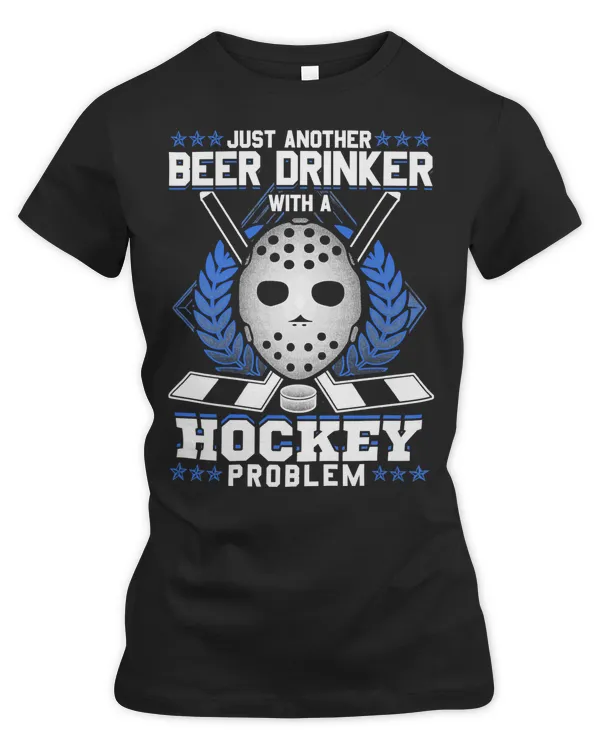 Hockey Beer drinker with hockey problem 291 player