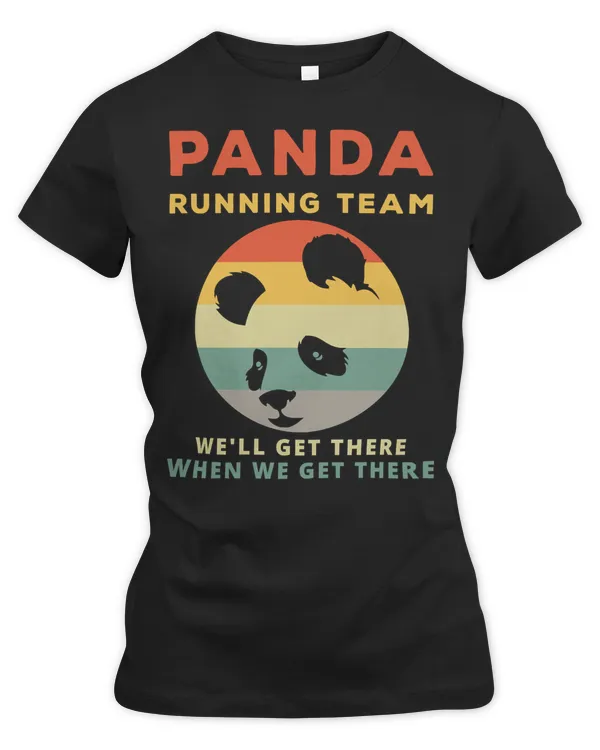 Runner Run Runner Fitness Panda Running Te Runam gift Running