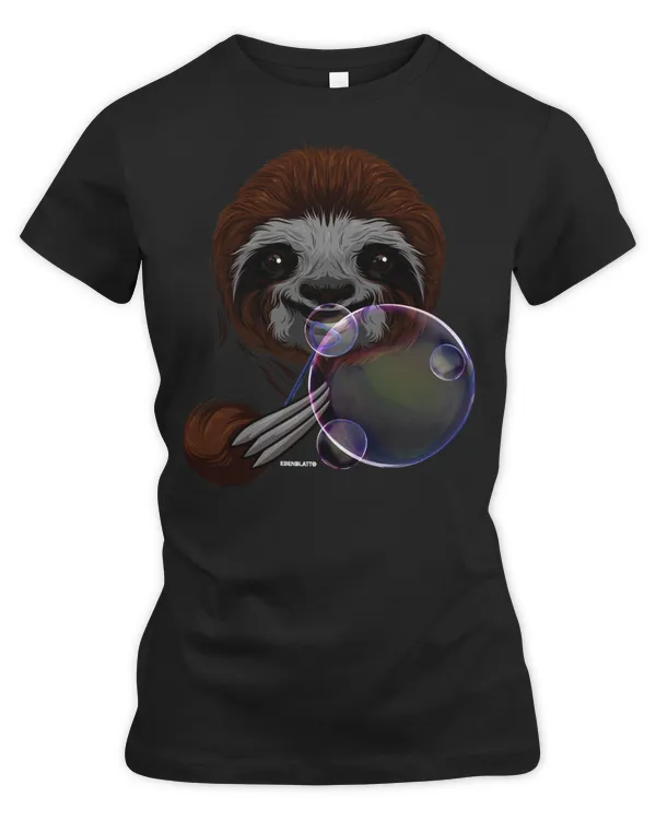 Sloth Lover Sloths blowing bubbles499 Loves Sloths
