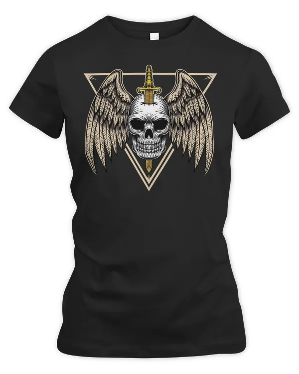 Skull Lover Skeleton Wing Badge Cute Skulls