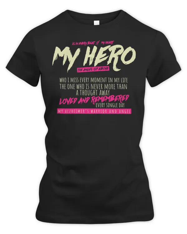 Cool My Hero Alzheimers Warrior Awareness Patient99 Alzheimers Disease Awareness