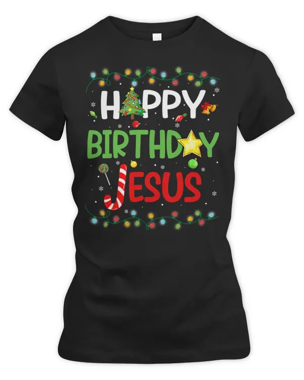 Christian Jesus Happy Birthday Jesus Ugly Sweater Christmas Funny Pajama 52