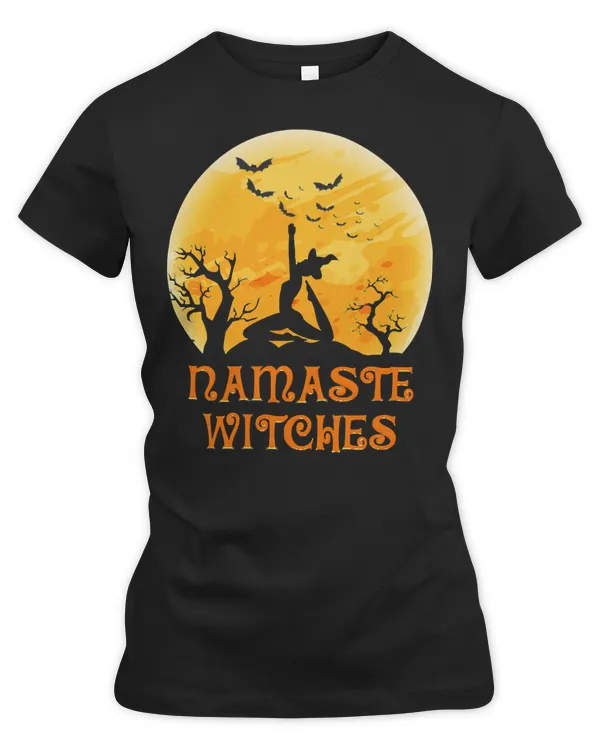 Yoga HalloweenNamaste Witches 628 namaste