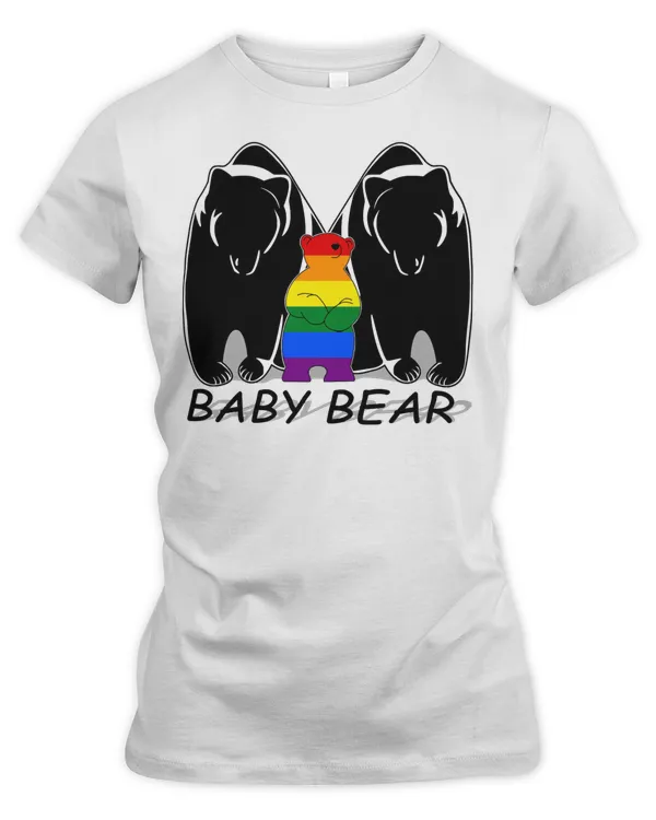 LGBT Gay Pride Baby Bear 2 Mamas 313 pride