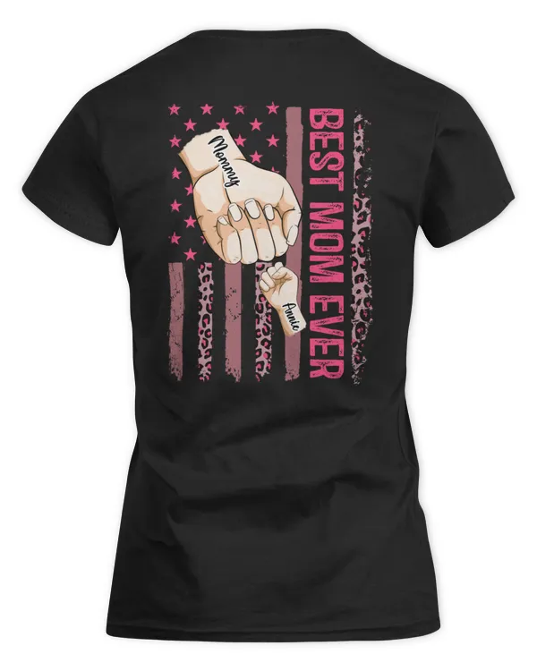 Custom Pink Leopard Best Mom Ever