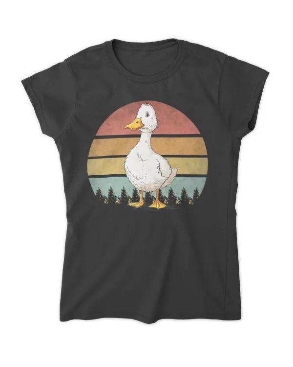 retro vintage duck