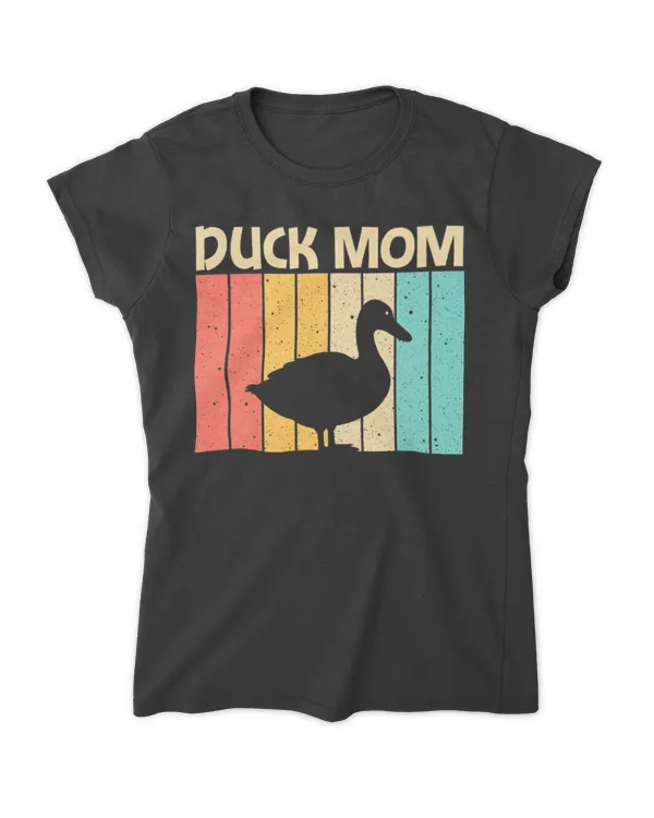 retro vintage duck mom tshirts