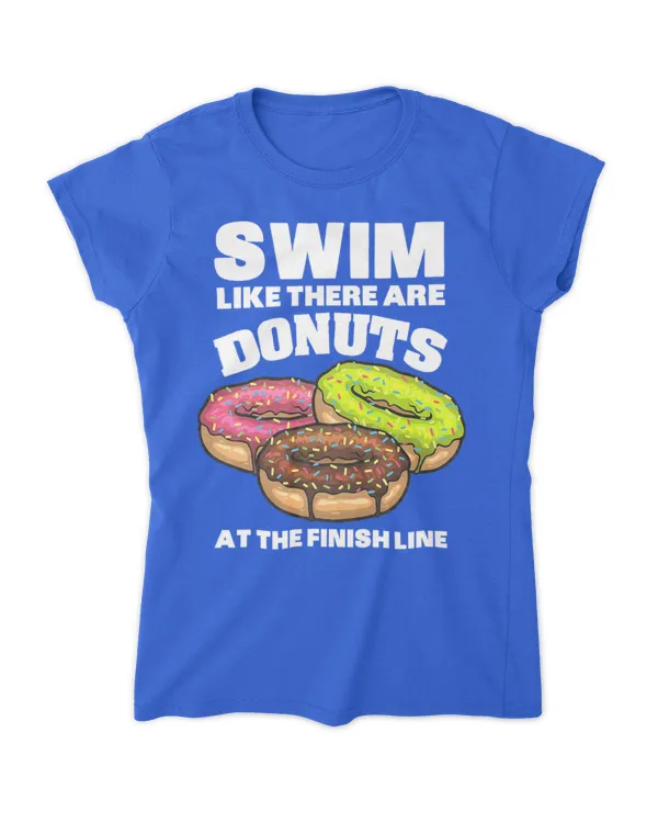 swim like there are donuts at the finish line