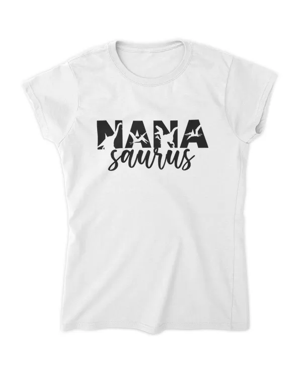Nanasaurus T-shirt, Saurus Family Shirt, Dinosaur Nana Shirt , NanaDinosaur Shirt
