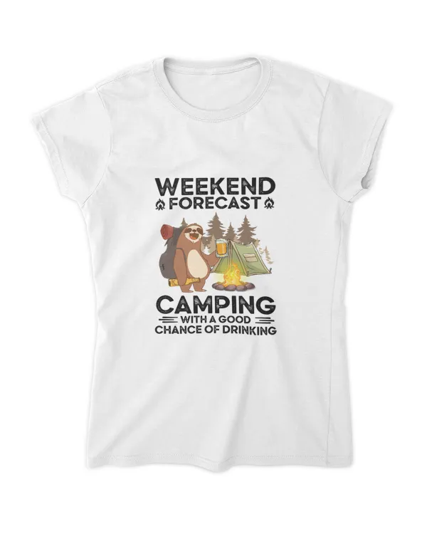 Camping Weekend Forecast Chance Of Drinking
