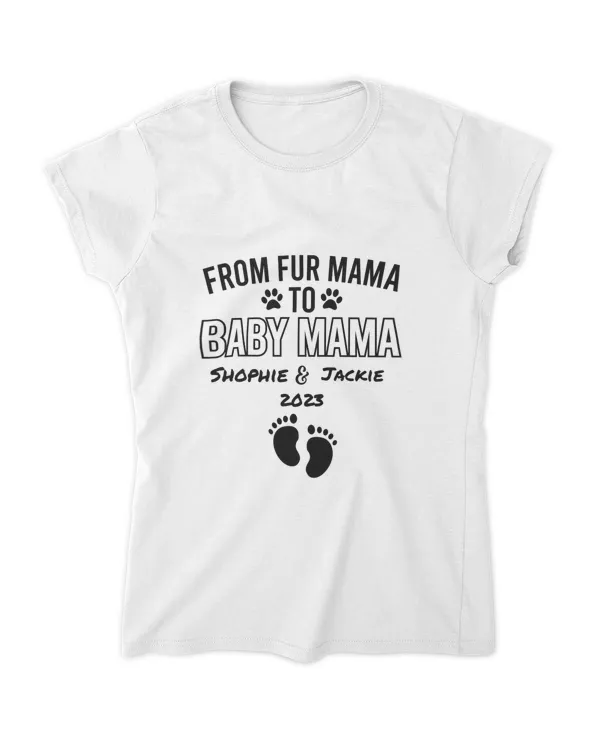 Custom name and Custom year Tshirt, gift for First time Mom Tshirt, First Mother's Day Tshirt | treasurelife.store