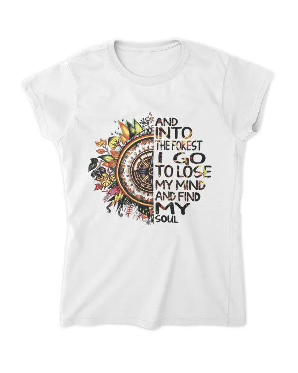 Hiking Woman Tshirt