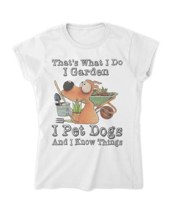 garden pet dogs and know things