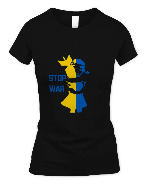 Stop War I Stand With Ukraine Flag Support Ukraine