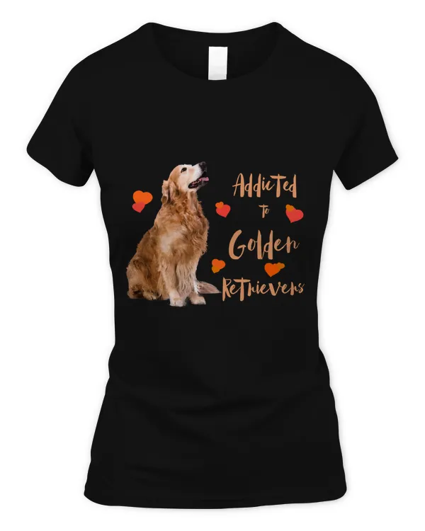 Addicted to Golden Retrievers! Especially for Golden owners! Classic T-Shirt