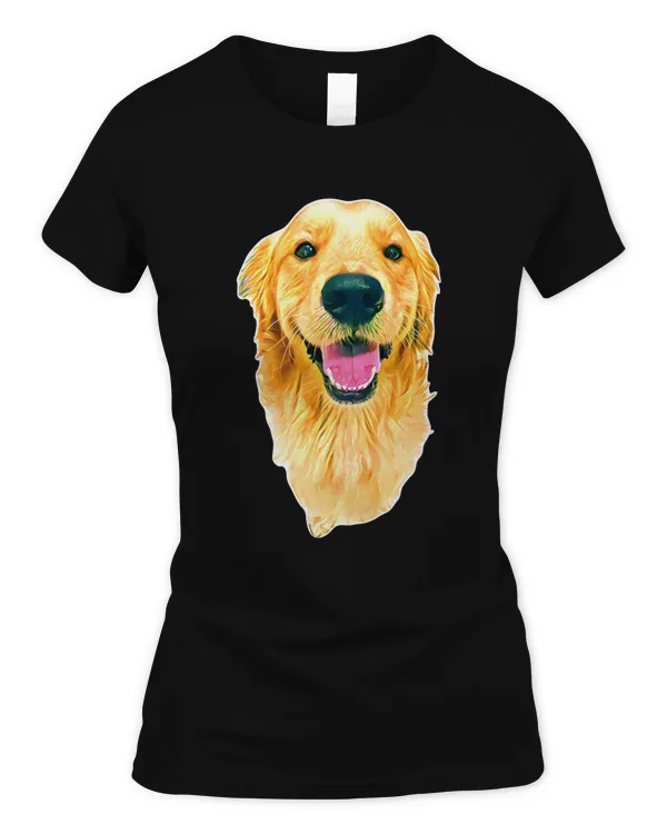 Adorable Golden Retriever Dog Named Miso  Classic T-Shirt