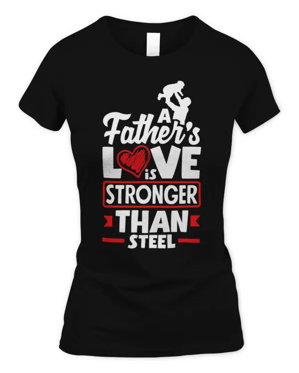 Stronger than Steel Fathers Day Design for Policeman