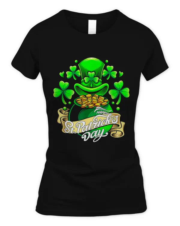 St. Patricks Day Leprechaun Hat - Women's Standard T-Shirt Women's Standard T-Shirt